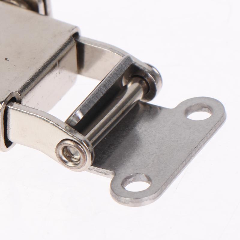 Metal Spring Toggle Latch Lock Long Lasting Reliable Buckle Hasp with Screws for Gift Case Jewelry Organizer Cabinet