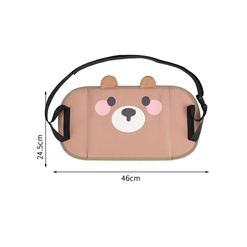 Universal Bear Car Travel Rest Foot Mat Portable Auto Backseat Suspension Hammock Foot Tool Car Travel Seat Foot Support Adjust