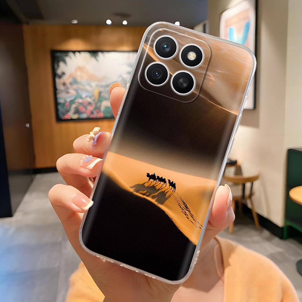 Для Honor X8C 4G Роскошный Милый Мультяшный Расписной Чехол Для Honor X8C Сумка Для Телефона Мягкая Прозрачная Защитная Задняя Крышка Оболочка Для Honor X 8 C