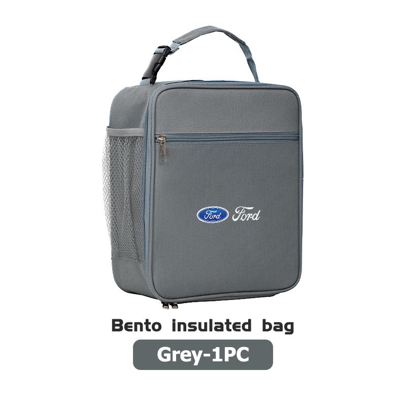 KLKD5 For Ford Portable Insulated Lunch Bags Thermal Storage Bento Boxes Cooler Tote Bag Escort KA Flex Everest KA Expedition Falcon