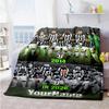 Juventus Personalized Text Blanket Gift Customizable Blanket Soft & Cozy Throw For Living Room Couch Bed Nap Four Seasons Universal