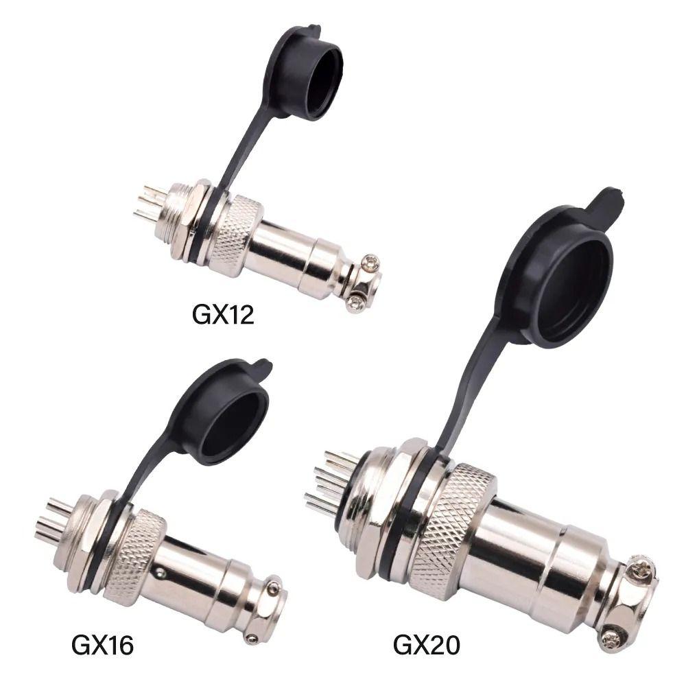 GX12 GX16 GX20 GX12 GX16 GX20 Dust Cap Rubber Lightweight Dust Cap Waterproof Leakage Prevention Welding Cable Connectors Cover