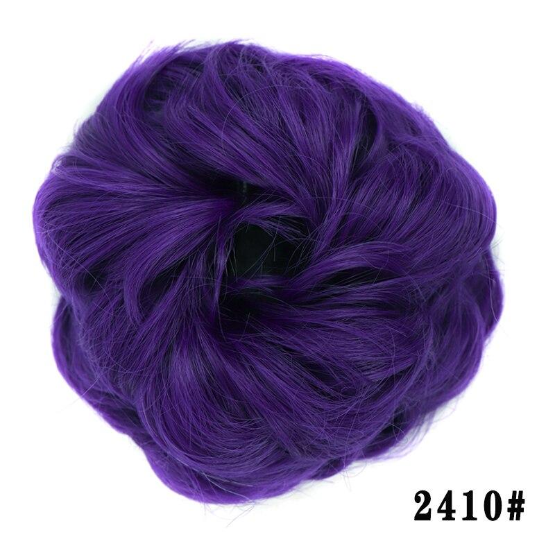 LUPU Резинка для волос шиньон с резинкой, грязный пучок для волос, синтетические натуральные накладные волосы для женщин, высокотемпературное волокно