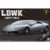 Aoshima Bunka Kyozai (AOSHIMA) 1/24 Liberty Walk Series No. 16 LB Works Lamborghini Huracan Ver. 2 Plastic Model