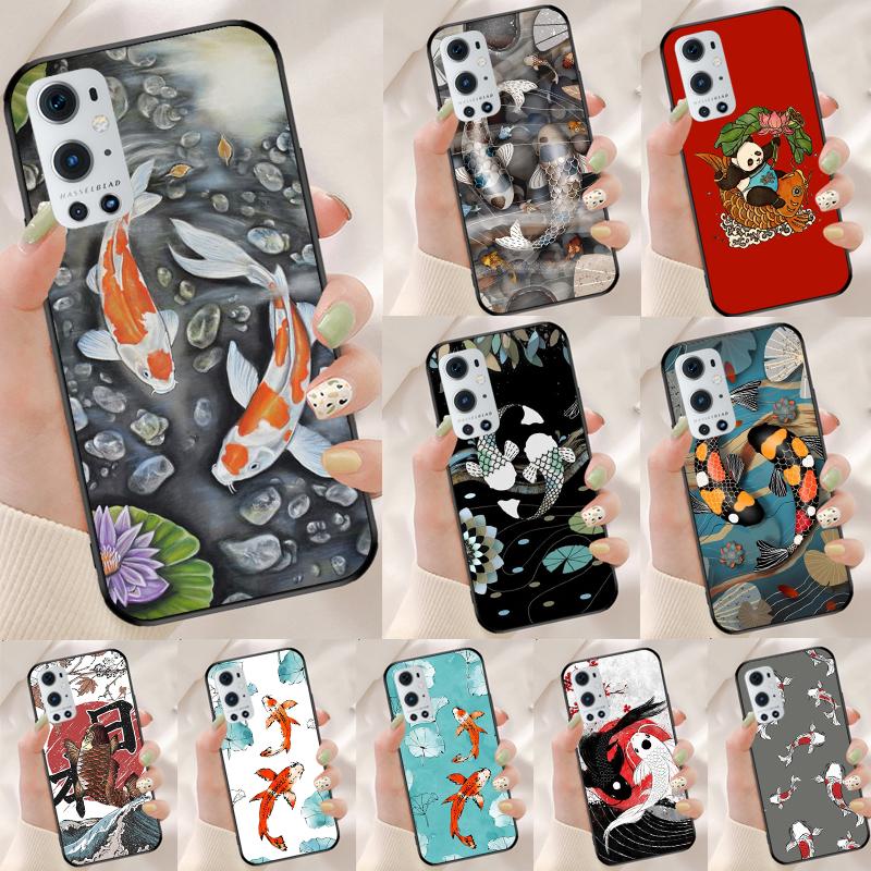 Рыба Кои Инь Ян Для Realme 13 12 10 11 14 Pro Plus GT 6 5 6T GT7 Pro C55 C53 C51 C21Y C25S C75 C67 C61 Чехол