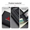 Мужской тонкий кошелек с RFID-защитой, многосекционный держатель для карт для Mitsubishi Outlander ASX Pajero Sport