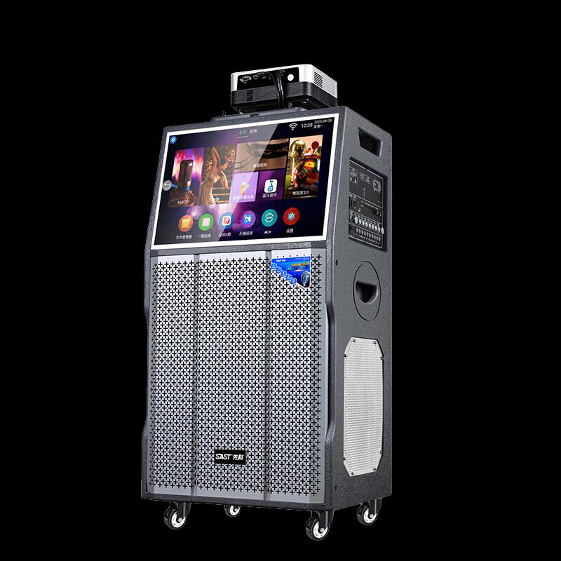SAST V89 Portable Karaoke Speaker with Projector CN plug (adapter included) (CN version)