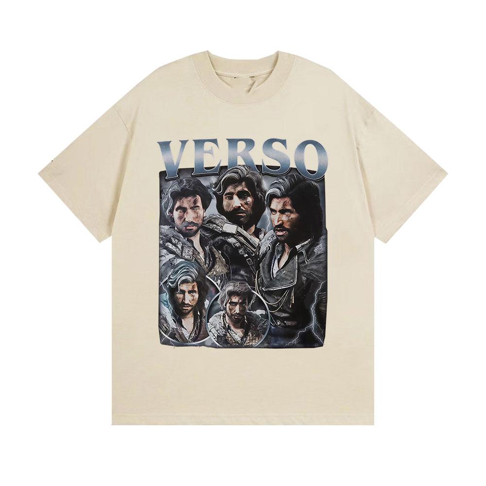 2026 New Verso Game "Shadow Mist Expedition 33" Series High-quality Comfortable Casual Printed Men's T-shirt