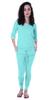 Womens Plain Nightwear Set W  Pyjama Cotton Sleepwear 2 Pcs