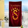 Galatasaray Customize Text Beach Towel High Absorbency Quickdry Suitable For Swimming Gym Camping Yoga Vacation