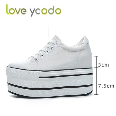 Брендовая модная повседневная обувь для женщин и девочек-студентов на весну и осень на толстой подошве