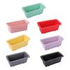 Silicone Loaf Pan Rectangular Cake Mold Large Baking Tray for Toast Bread Desserts High-temperature Resistant Bakeware