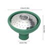Nozzle Water Sprinkler Metal & Rubber Hose Sprayer Portable Watering Can Rose Head  Watering Tool
