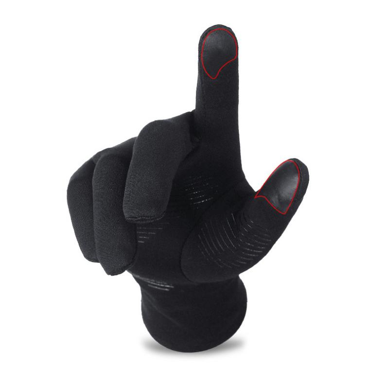 Зимние мужские легкие тонкие ветрозащитные теплые перчатки с сенсорным экраном, зимние перчатки для занятий спортом на открытом воздухе, вкладыши