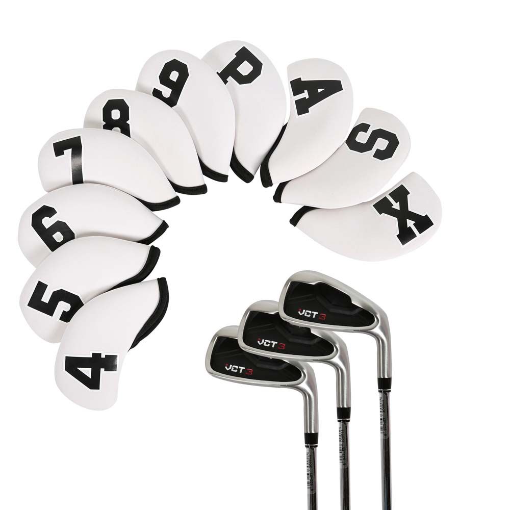 With Number Design Golf Head Cover Golf Iron Covers Set Protector Case Golf Iron Headcover
