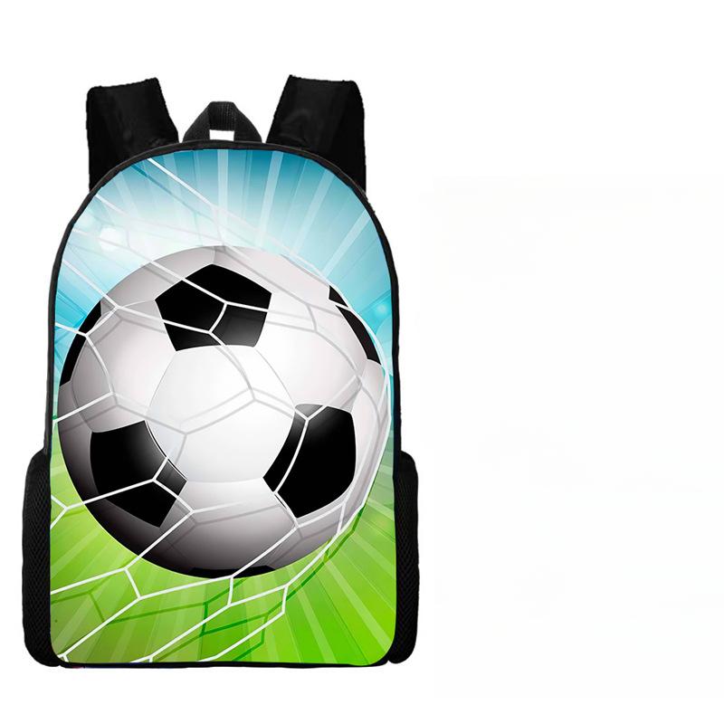 Футбольная школьная сумка для детей начальной и средней школы, мальчиков и девочек, двойное плечо и задняя часть