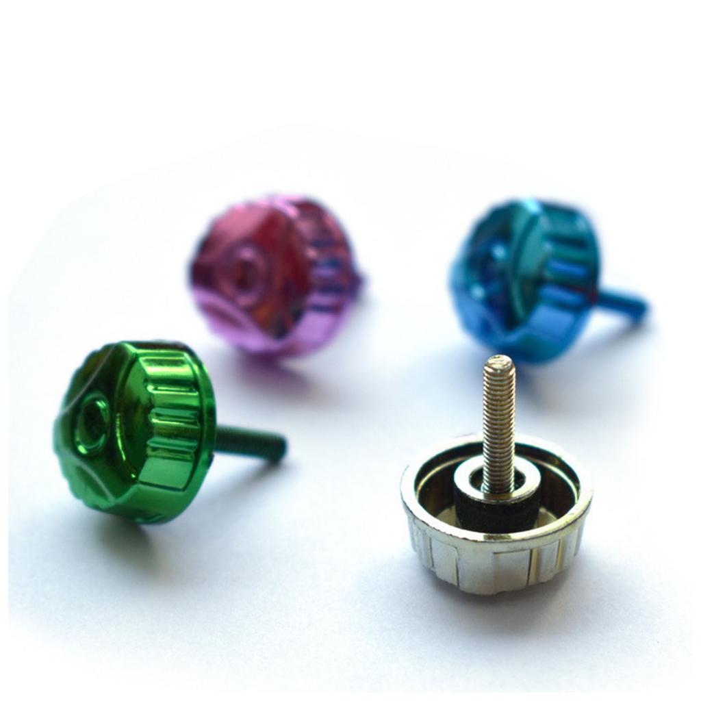 Standard Fishing Reel Handle Screw Caps Fishing Reel Replacements Parts Reel Handle Screws Nuts Caps for Reel Handle