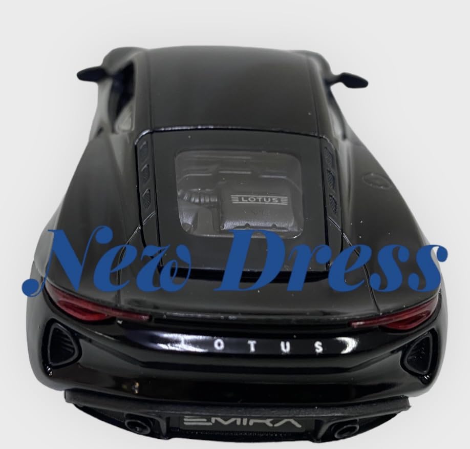 Kinsmart Lotus Emira Черный, масштаб 1:34, Цвет