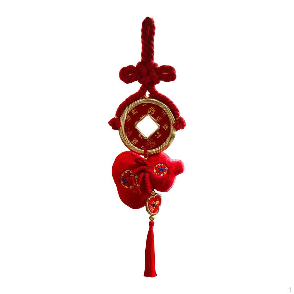 Chinese Year Hanging Decoration Gourd Charm Pendant Knot Tassel Ornament