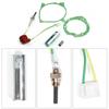 12V 2KW Air Diesel Heater Parts Service Kit Ceramic Glow Plastic Metal Glow Parts Air Diesel Parking Heater Part Repair Tool
