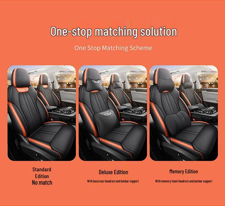 Boyue L Полный чехол на сиденье автомобиля из дышащей перфорированной кожи для всех сезонов