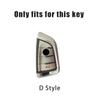 BAGF7 Car Sticker Hot For BMW Leather Car Remote Key Case Cover Shell Fob For BMW X1 X3 X5 X6 X7 1 3 5 6 7 Series G20 G30 G11 F15 F16