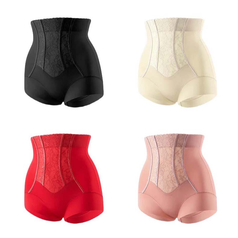 Цветы Трусы с эффектом пуш-ап для ягодиц Большой размер Стягивающее белье Бесшовные трусы Послеродовые