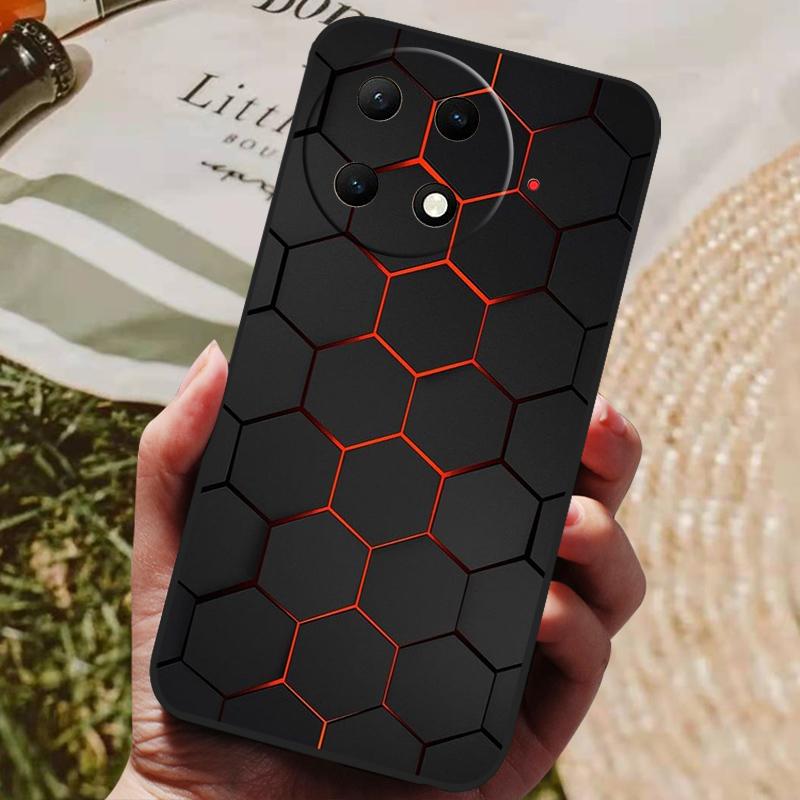 Для чехла Tecno Camon 30S Pro Мягкая силиконовая крышка Черный бампер ТПУ Для чехла Tecno Camon 30 4G / 30S 30 Pro 5G Чехол Funda Чехлы для телефонов