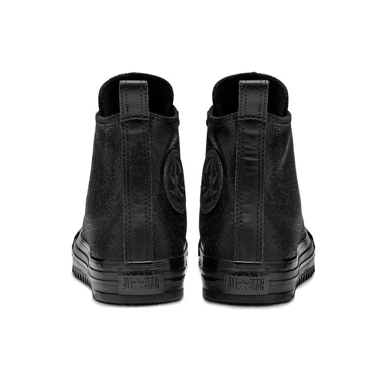 (WMNS) Converse Space Mountain Hiker Chuck Taylor All Star High Top Suede Black Samurai Women's 566111C