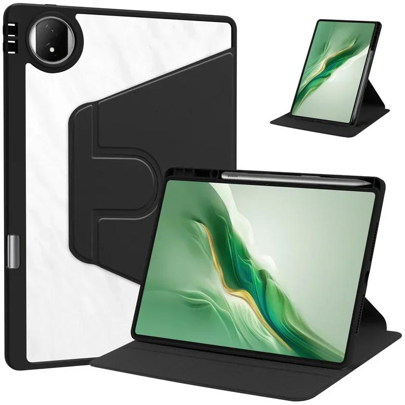 Ударопрочный смарт-чехол для Honor MagicPad 2, чехол 12,3 дюйма, вращающийся на 360 градусов, чехол для планшета Honor MagicPad 2 MagicPad2 12,3 дюйма