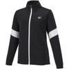 K2JCA210 Training Size L Women's Warm-Up Jacket, Jersey, Moisture-Wicking, Quick-Drying, Black,
