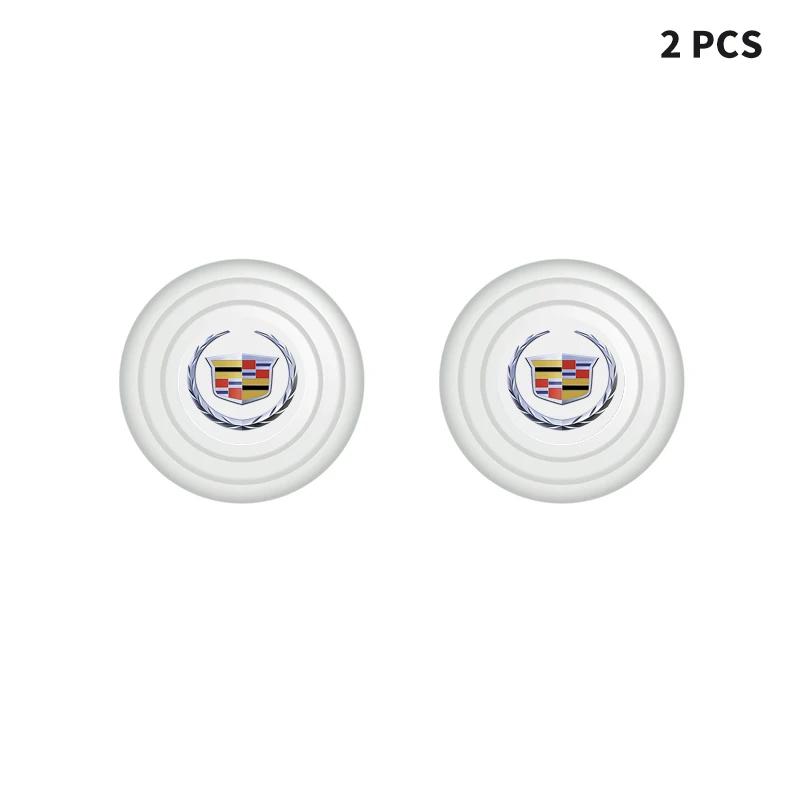 1/2/4Pcs Luminous Shock Absorber Car Door Silicone Anti Shock Pad For Cadillac SRX ATS XTS CT4 CT5 CT6 XT4 XT5 XT6 Accessories