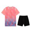 Football Jersey Set Men'S Summer Adult Game Jersey Training Jersey Children'S Quick-Drying Short-Sleeved Digital Printed Jersey
