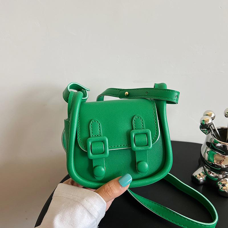 Женская ретро мини-сумка-седло - Сумочка для помады, Простой повседневный стиль через плечо или кроссбоди