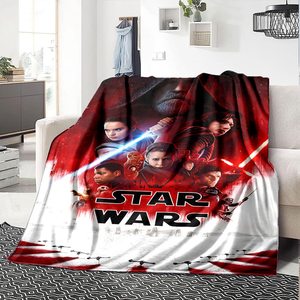 Star Wars Blanket Warmthful Decor Great for Bed Sofa Livingroom Four Seasons Multipurpose Stylish Decor Perfect Gift for Relatives and Friends