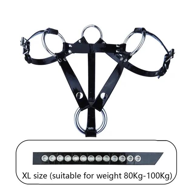 2024 New Upgraded Adjustable Wear PU Belt Chastity Lock Device Accessories Cock Cage Bondage Sexy Toys For Men Gay Adult Product