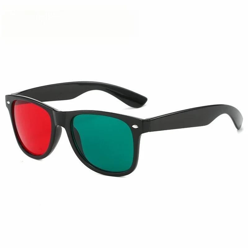 Очки для тренировки амблиопии у взрослых Красные Синие 3D Клипсы Коррекция косоглазия Инструмент для проверки зрения 1 шт.