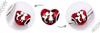 Charms Heart 925 Bead S925 Pendant Couple In Love Love Beads