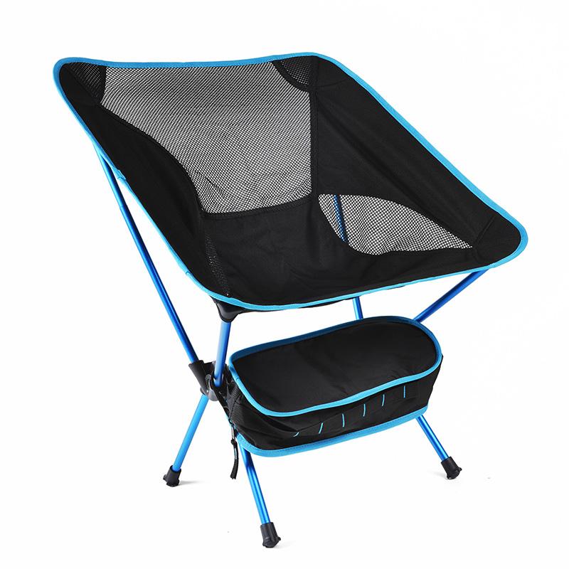 Outdoor Travel Folding Chair Camping Fishing Chair Longue Chair for Relaxing Tourist Beach Chaise Foldable Leisure Travel Furniture Picnic BBQ Garden