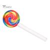 Candy Lollipop Plush Pillow Soft Stuffed Animal Plushie Skin-friendly Fake Candy Lollipop Throw Cushion for Sofa Bedroom Living Room