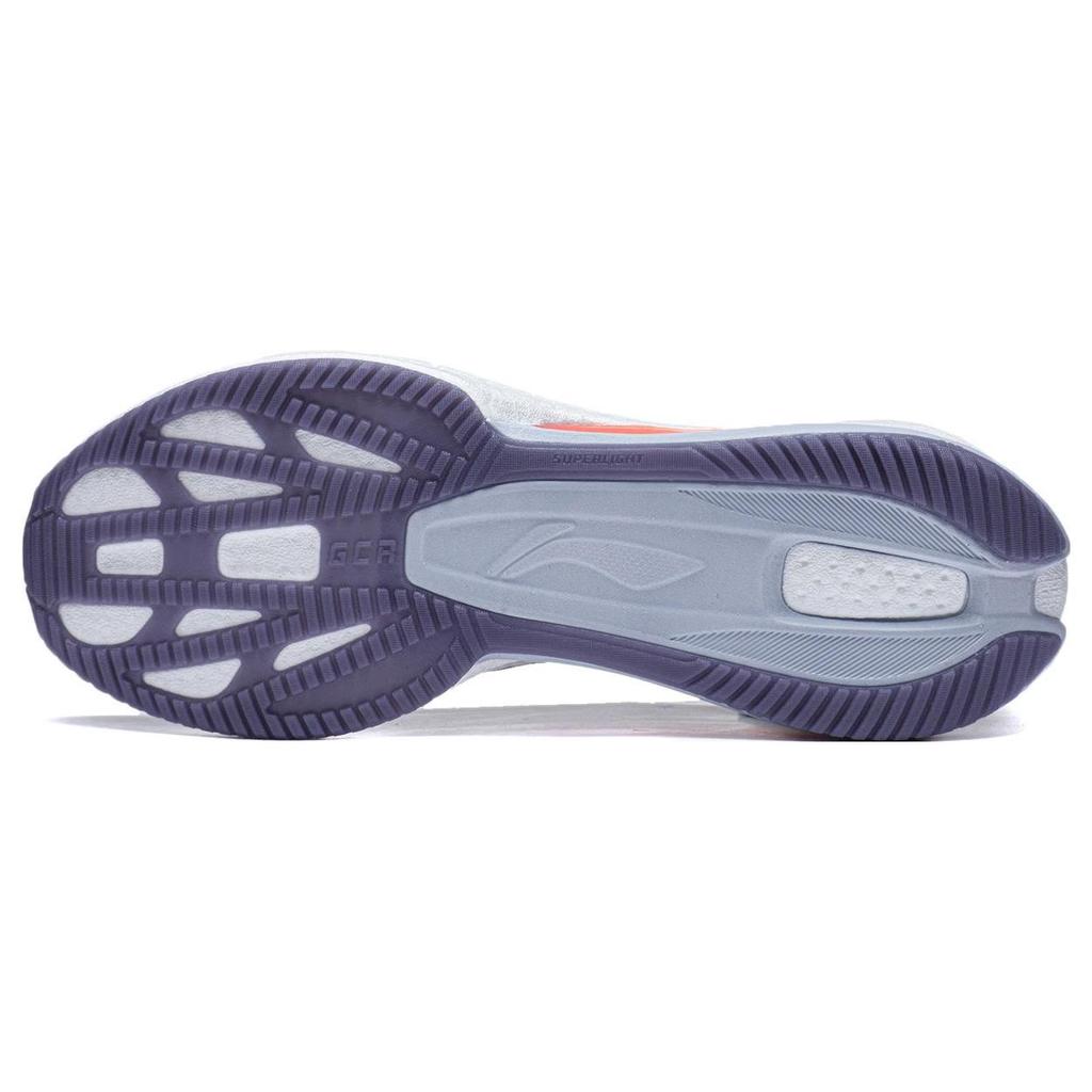 Li Ning Super Lightweight 20 Slip Resistant Wear Resistant Rebound Low Top Running Shoes Men Sneakers Sky-Blue ARBT001-12