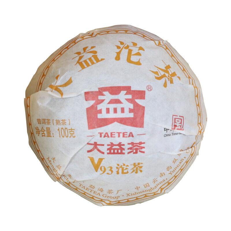 Dayi V93 Юньнань Мэнхай TAETEA Пуэр Китайский чай Пуэр Туо Ча 2018 Спелый Пуэр