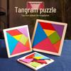 Wooden Tangram Puzzle: Educational Math Toy for Kindergarten & First Grade Students