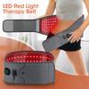Portable Red Light Therapy Belt with 120 LEDs - 660nm/850nm Heating Pad for Back Pain Relief & Muscle Recovery