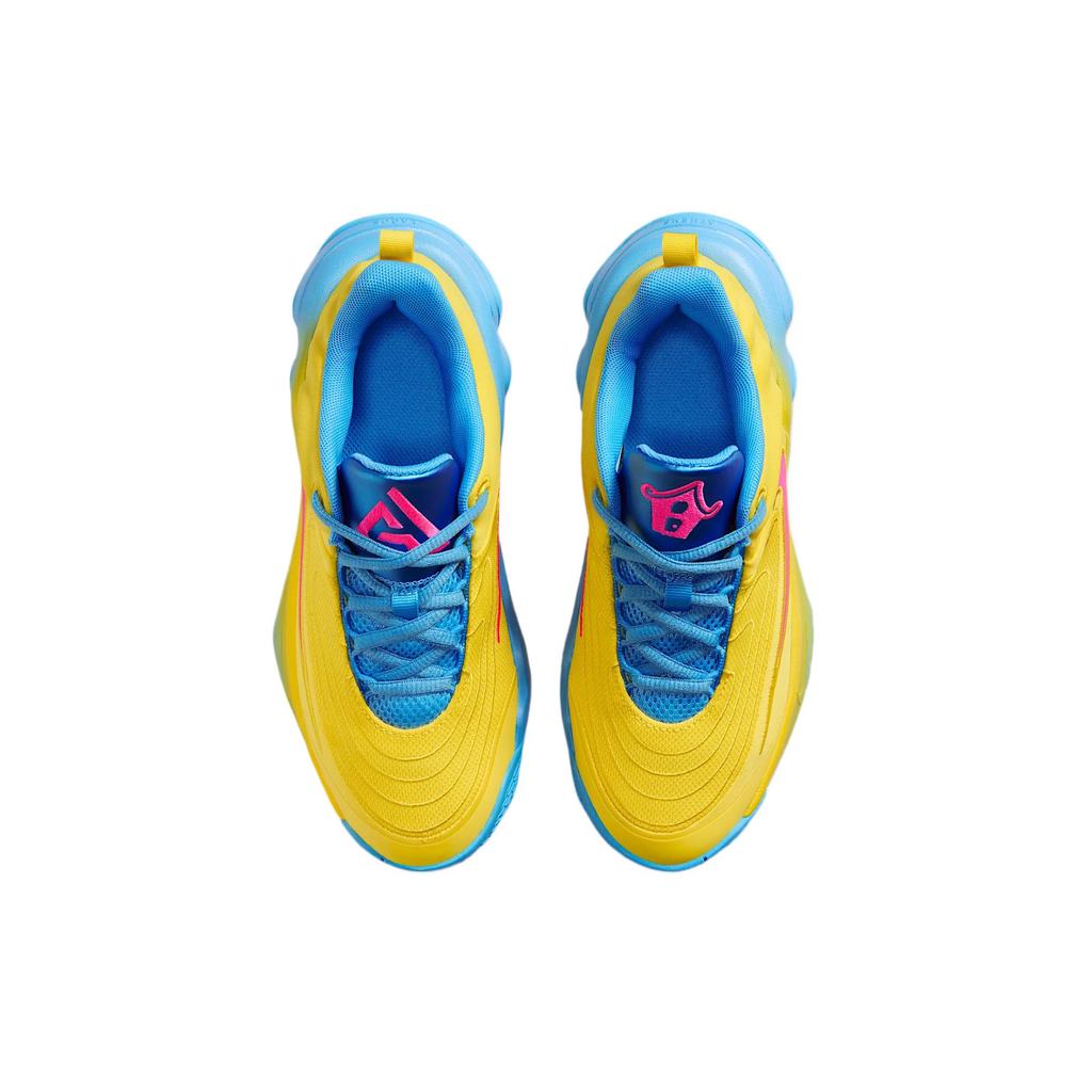 Nike Giannis Immortality 4 GS Candy Kids Sneakers Yellow Lightning University-Blue FZ6734-700