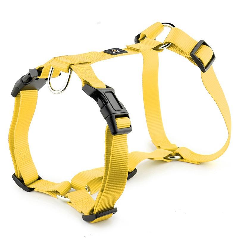 Шлейка для питомца хаски H-образной формы, взрывозащищенная, мягкий нагрудный ремень, тяговый поводок для средних и крупных собак, прочный нейлоновый поводок для питомца, аксессуары