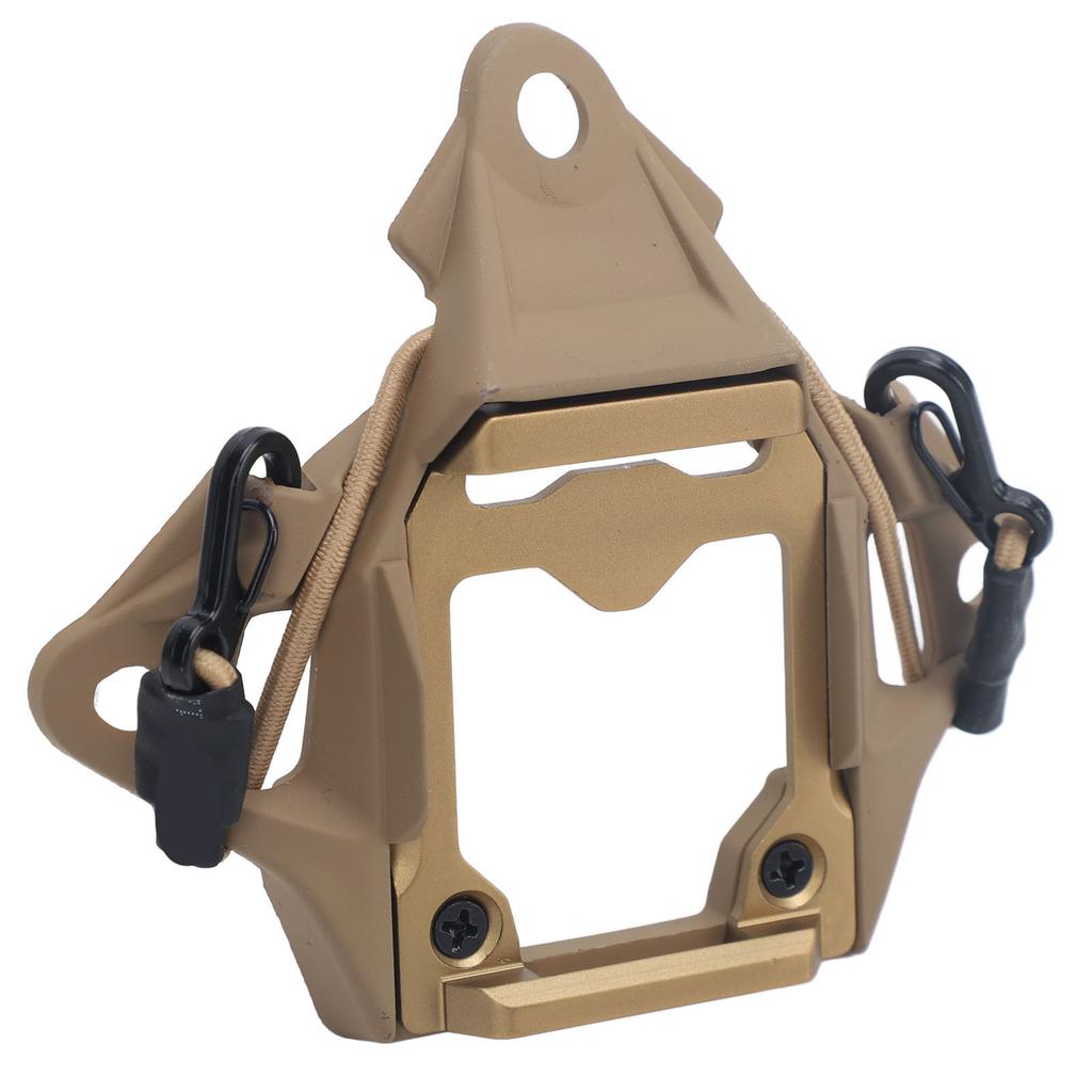 Крепление для шлема NVG Кожух для спортивной камеры Кронштейн для прибора ночного видения Основание из алюминиевого сплава для шлема NVG