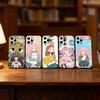 Милая девушка рисует Чехол для телефона Для iPhone 17, 16,15,14,13,12,11 Plus,Pro Max, Другие Мягкий черный чехол