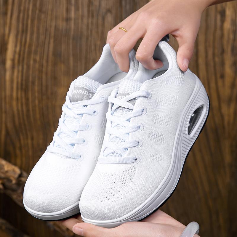 Весенне-осенняя женская обувь на плоской подошве Спортивная обувь Женская мода Уличная обувь для бега Женская повседневная обувь Легкая женская обувь
