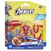 Hasbro Marvel Avengers Epic Hero Series Battle Gear Iron Man Action Figure, 4-inch (10 cm) size, Superhero Toy for ages 4 and up, F9342, Authentic